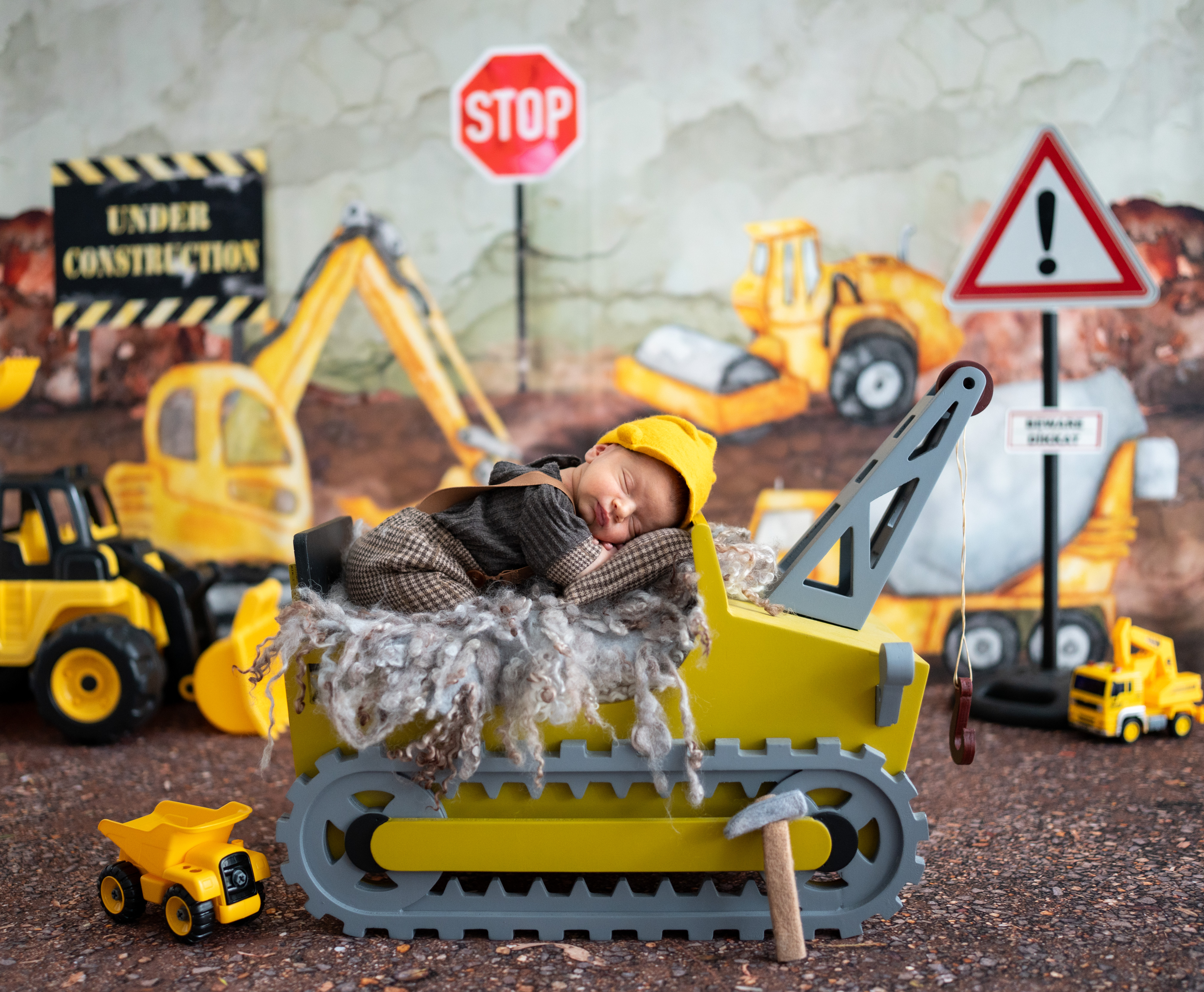 Yenidoğan Erkek Konsept Çekimi 